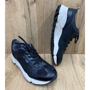 JBU by Jambu Women's Silene Sneaker Shoes B4SIL01 Black Lace Up Walking 8.5 M